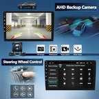 2G+64G Android 15 Car Stereo for Hyundai Sonata 2010-2015 with Wireless Carplay Android Auto,9” Touchscreen Hyundai Sonata Car Radio with Mirror Link WiFi/GPS Bluetooth FM/RDS SWC+AHD Rear Camera