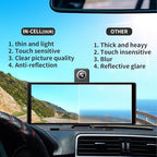 10.26 Inch Wireless Apple CarPlay & Android Auto Screen for Car with 4K Dash Cam,Ultra-Light Touchscreen, IP68 1080P Backup Camera, GPS Navigation, Voice Control, Mirror Link(No Card)