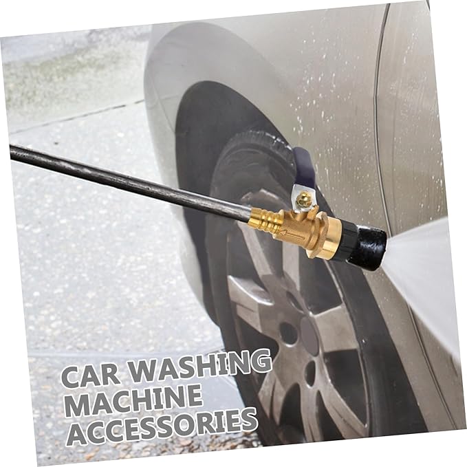 PRETYZOOM Foam Gun Car Wash Sprayer Car Wash Nozzle Attachment Water Hose Nozzle Easy to Use