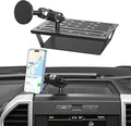 Surfcabin No Punching Required Dash Phone Holder, Compatible with 2015-2020 F150 2017-2022 F250 F350, Metal Cellphone Mounting Bracket Stand for Most CellPhones (Magnetic Type)