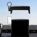 Car Phone Holder for Ford Mustang Mach-E 2021-2026 Accessories Apply to 15.5 Inch Touch Screen Fixed Clip Magnetic Cell Phone Mount Hands-Free 360 Degree Rotation