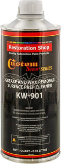 Restoration/Custom Shop KW901 - Automotive Grease and Wax Remover Surface Prep Cleaner for before Automobile Painting and all Painting Projects (Quart)