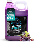 Gottom Car Wash Soap & Wax, (128 oz), Frozen Grape Scent - Ultra Foaming Car Shampoo for Foam Cannon & Bucket Wash, Carnauba Wax Formula for a Glossy Finish, High Suds & Safe for Paint