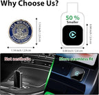 Sunweyer S40 Super Mini CarPlay Adapter Wireless Android Car Kit - for Vehicles with Factory Wired CarPlay, Auto Connect Wireless Adapter