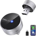 OTTOCAST Mini Tube 2026 Wireless CarPlay & Android Auto Adapter, Plug & Play Auto Connect, 5GHz WiFi Stable Performance, Compatible with iPhone & Android, Premium Aluminum Build