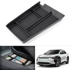 Autorder Center Console Bottom Organizer for 2023 2024 2025 2026 Toyota bZ4X/ Subaru Solterra Accessories Lower Center Console Storage Tray