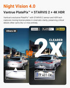 Vantrue N4 Pro S 4K 3 Channel Dash Cam for Truck, 4K+1080P+2.5K Front Inside Rear Camera, Triple STARVIS 2 HDR IR Night Vision, IP67, Voice Control, Parking Mode, GPS, Wi-Fi, Support 1TB (RC09)