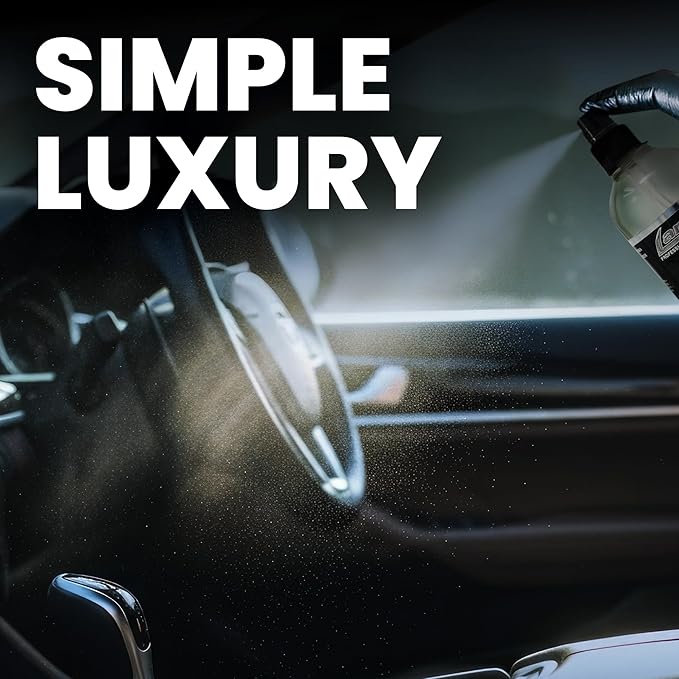 LANE’S Premium Car Air Freshener "Leather" - 4oz Water-Based, Long-Lasting Auto Scent Spray - Food, Pet, Odor Smell Deodorizer for Cars, Trucks, SUVs' Interior Leather, Carpet, Upholstery