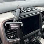 Bulletpoint Metal Dash Mount Cell Phone Holder Compatible with 2013-2018 RAM Truck & 2019+ RAM 1500 Classic (RubiGrid Spring-Loaded)