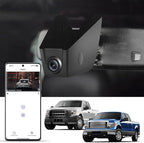 4K Dash Cam for Ford F150/F250/F350 2021-2026 (Model A), Front 4K Dash Camera, UHD 2160P Video, OEM Style, WiFi & APP, Loop Recording, G-Sensor, 24H Parking Monitor + 128GB Card