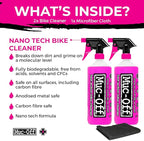 Muc-Off Nano Tech Bike Cleaner 1L | Biodegradable Formula, Safe on Carbon Fibre and All Surfaces | Breaks Down Dirt on a Molecular Level