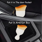 Car Interior Detailing Brush, Curved Dirt Dust Collectors, Car Interior Brush Car Cleaning Brush for Automotive Dashboard Interior Exterior, Skylight, Leather(White 2Pcs)