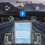 9.7" Android 15 Car Radio Compatible with Toyota Corolla 2003-2008(Non-J.B.L Version), Wireless CarPlay/Android Auto, 2G+64G, GPS, Bluetooth 5.1, Supprt Steering Wheel Control & Backup Camera