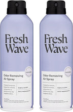 Fresh Wave Lavender Odor Eliminator Spray & Air Freshener, 8 oz. | Pack of 2 | Non-Aerosol, Fine Mist | Safer Odor Relief | Natural Plant-Based Odor Eliminator | For Furniture, Fabrics & Trash