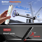 for MagSafe Magnetic Phone Holder for Car [2026 Upgraded Strongest Magnet] Car Mount Cell Stand for Dashboard Windshield Vent Compatible with iPhone 17/16/15/14/13/12 Android etc-Purple
