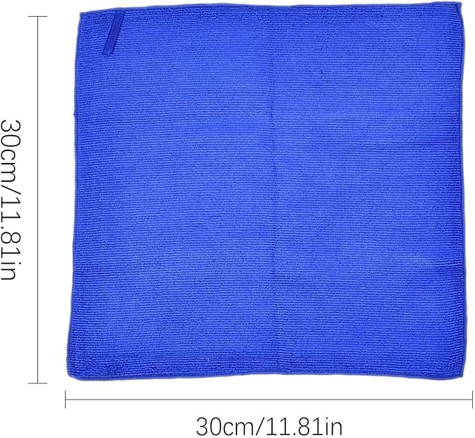Clay Towel – Volcanic Mud 30x30cm | Professional Car Detailing and Overspray Removal Cloth | Black Line Pad for Restoration | High-Performance Synthetic Bar Alternative for Vehicle