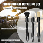 10PCS Car Detailing Brush, Ultra Soft Boar Hair Brush, Car Interior Detail Brush, Fiber Brush, Car Dust Removal Brush, Car Cleaning Gel, Car Interior Cleaning Kit for Trucks, Cars, RVs, SUVs