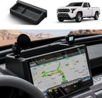 Dashboard Behind Screen (14-Inch) Storage Box for 2026 2025 2024 Toyota Tacoma & 2025 2026 4Runner Accessories, Center Console Organizer Tray with Anti-Slid Silicone Pad (14 Inch Screen only)