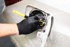 Detail Factory - TriGrip Ultra-Soft Detailing Brush Set - Scratch-Free Cleaning for Exterior, Interior Panels, Emblems, Badges, Gauges, Infotainment Screen - Black Ice