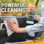 Armor All Car Cleaning Wipes,Canister,Powerful Car Wipes for Dashboards,Vinyl,Clear Plastics,Carpet and Fabric,90 Count (Pack of 6)