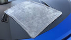 [Dreadnought] Microfiber Car-Drying Towel, Superior Absorbency for Drying Cars, Trucks, and SUVs, Double-Twist Pile, One-Pass Vehicle-Drying Towel (20"x30", Gray) 1-Pack
