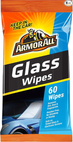 Armor All Flat Pack Automotive Glass Wipes (60 Count)