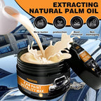Car Wax Polish, Carnauba Wax Restores Shine High Hydrophobicity & Antioxidant, Long-Lasting Protection Gentle Formula For Cars, Rvs, Trucks, Motorcycles - Includes Sponge & Towel - 3.53oz, 2 Set