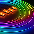 KENANEK 55.12inch Acrylic LED Lights for Car– 8 Dreamcolor Interior Car LED Strip Light, APP/Remote/Control Box, Music Sync, Dual USB Cigarette Lighter, Universal Fit for Car/SUV/Truck