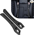 Car Seat Gap Filler Organizer, 2PCS Multifunctional Vehicle Fill Gap Blocker with Storage Slot Between Seat Console, Anti-Drop Auto Interior Organization, Universal for SUV Truck Sedan(Black)