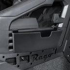 EDBETOS Tacoma Center Console Organizer Compatible with 2024 2025 2026 Toyota Tacoma Hanging Tray Passenger Side Storage Box Interior Accessories, Upgrade Your Interior with Smart Storage, ABS Black