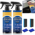 Car Quick-Acting Coatings Agent Spray, 2025 New Quick Effect Coating Agent for Car,Cars Scratch Wax Polish Sprays Waterless Wash, 3 in 1 High Protection Quickly Car Coatings Spray(2PCS)