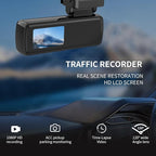 Front Dash Cam for Cars: 1080P Dash Camera Mini Front Dashcam with Car Camera 120° Wide Angle Super Night Vision 24 Hour Parking Monitor Loop Recording (Black)