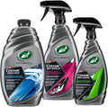 Turtle Wax Hybrid Solutions Ceramic Wax Coating, Ceramic Wash, and Ceramic Detailer Combo Pack- Ultimate Protection and Water Repellancy for Car Paint