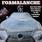 GV Automotive Products Foamalanche Car Wash 16 oz, car foam, car wash, works with foam gun, foam cannon, pressure washer