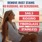 Magica® Rust Remover (8oz Gel/Spray Combo) Reliably Removing Rust Stains for over 35 years Made in Wisconsin, USA