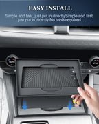 BIBIBO 4Pack for 2026 Subaru Outback Center Console Organizer 2026 Subaru Outback Console Armrest Tray(Double Layer)+Cup Holder +Central Storage Mat 2026-Outback Insert Organizer Tray
