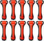 10 PCS Car Safety Hammer Emergency Escape Tool Auto Car Window Glass Hammer Breaker and Seat Belt Cutter Escape 2-in-1 for Family Rescue & Auto Emergency Escape Tools
