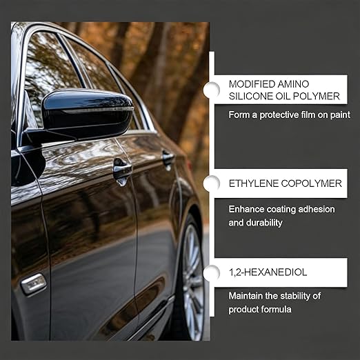 PTZ Crystal Serum,2026 New Advanced PTZ Ceramic Coating,9H Graphene Coating for Car Dust Proof and Glazing Effects Long (1PCS)