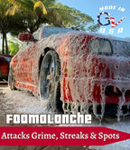 GV Automotive Products Foamalanche Car Wash 16 oz, car foam, car wash, works with foam gun, foam cannon, pressure washer