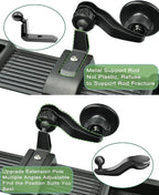 Magnetic Phone Mount for Jeep 2024 2025 Wrangler JL JLU & Gladiator JT - Dashboard Phone Holder with Magsafe for Jeep Wrangler & Gladiator Accessories (Not for 4XE)
