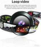 Dash Cam, Dashboard Camera 4 Channel, 360° Full View Car Dashcam System Wireless, Front and Rear Wireless Inside, 1080p HD, Infrared Lamps Night Vision G-Sensor, Car Accessories (Y108WiFi+64G)