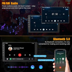 8 Core 6GB+128GB Car Radio for Honda CRV 2012-2016,10.2 Inch QLED Touch Screen Car Stereo with Carplay&Android Auto,WiFi,GPS Navigation,Bluetooth5.0,FM&AM Radio