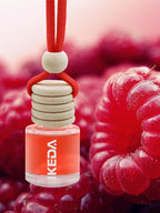 Ikeda Car Air Freshener: Hanging Car Smell Air Freshener | 10ml Hanging Car Perfume | Long Lasting Fragrance | Strong Scents Diffuser for Auto Home (Berry|Circular)