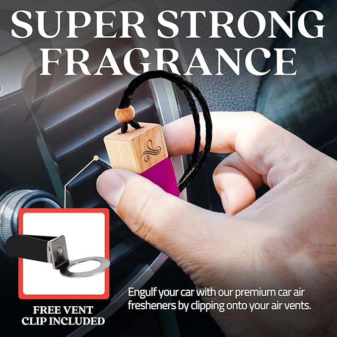 Inspired by Alien Car Air Freshener for Women | Premium Perfume Style Car Scents | Automotive Diffuser with Vent Clip | Odour Eliminating Technology | Perfumed Scent for Women | Space by Perfa