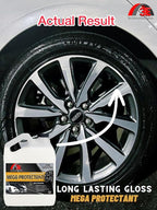 Extreme Liquid High Tire Shine Sprayable Dressing and Protectant For Tires, Trim, Rubber and Plastic, Long Lasting Premium Mega Protectant 1 Gallon (128 oz)