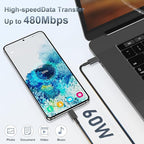 45W Type C Super Fast Charger Block and 10ft Android Phone Charger Cable Cord Long, USB C Wall Charging Plug for Samsung Galaxy S26 Ultra/S25/S24/S23+/S22 Plus/S21/S20/Note 20/iPhone 17 16 15 Pro Max
