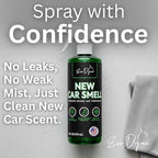 New Car Smell Spray (16oz), Made in USA | Long Lasting Car Air Fresheners Eliminates Odor - Air Fresheners for Cars, Trucks, & Other Vehicles – Fresh Scent Air Freshener Spray by Evo Dyne (3-Pack)