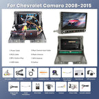 8Core 4G+64G Android 15 Car Radio for Chevrolet Chevy Camaro 2008-2015, Rimoody Car Stereo Wireless Carplay Android Auto GPS 5G-WiFi 9 Inch Touchscreen Bluetooth 5.0 DSP-36 59-UI Themes Backup Camera