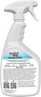 Bug Splat N' All Awning Cleaner 32 fl oz - Boat, Patio, Trailer & RV Awning Cleaner for Bug Splatter, Dirt, Grime & Stain Remover - Awning Fabric Cleaner & Rust Remover - Safe on All Surfaces