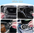 2 PCS Car Tire Shine Applicator Brush, Auto Tire Detail Brushs, Portable Car Tire Brush with Seal Cover Design, High Density Soft Shine Applicator Brushs, for Auto Detailing Cleaning